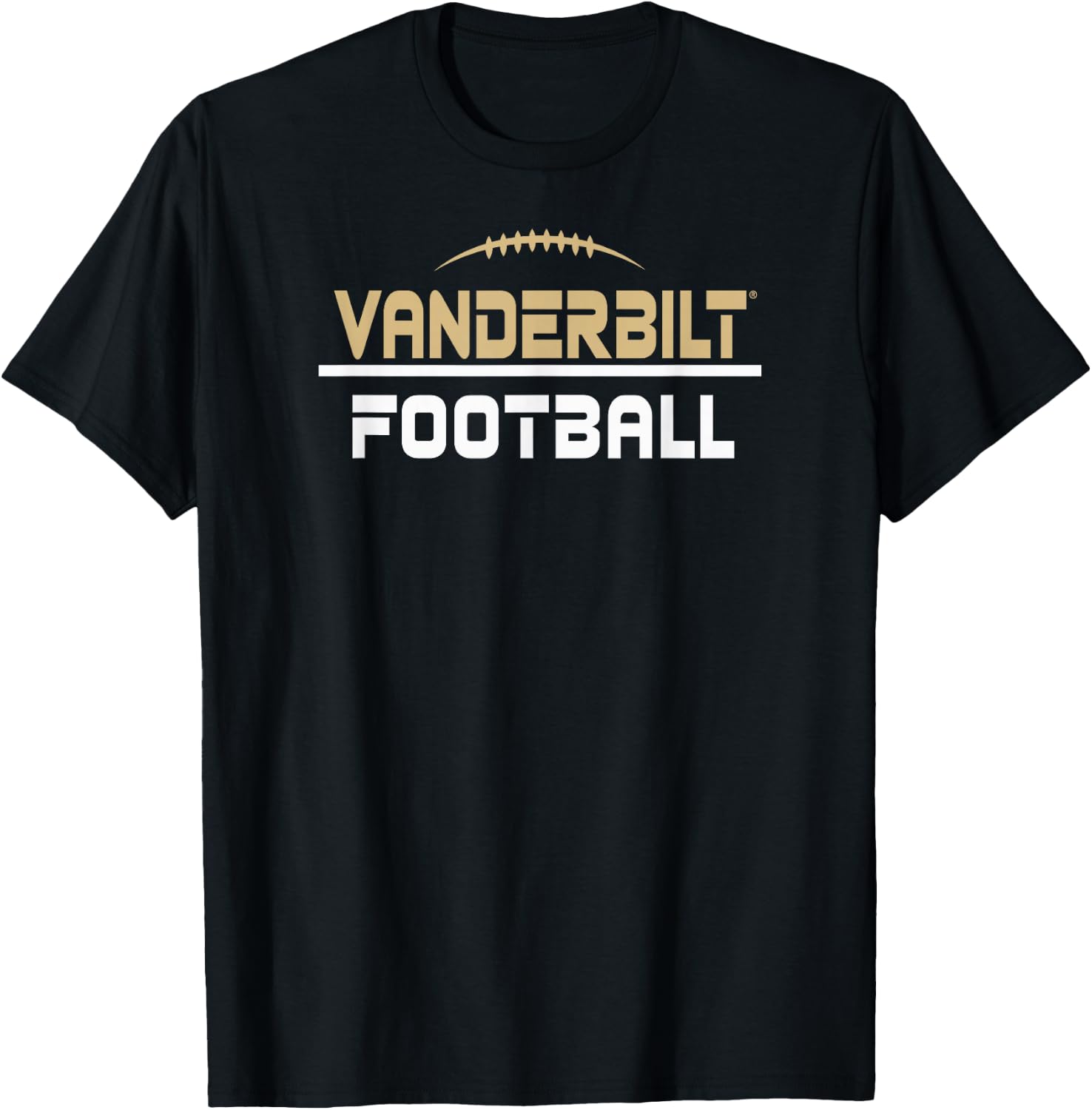 Vanderbilt Commodores Football Scramble Officially Licensed T-Shirt - T-Shirt | Black