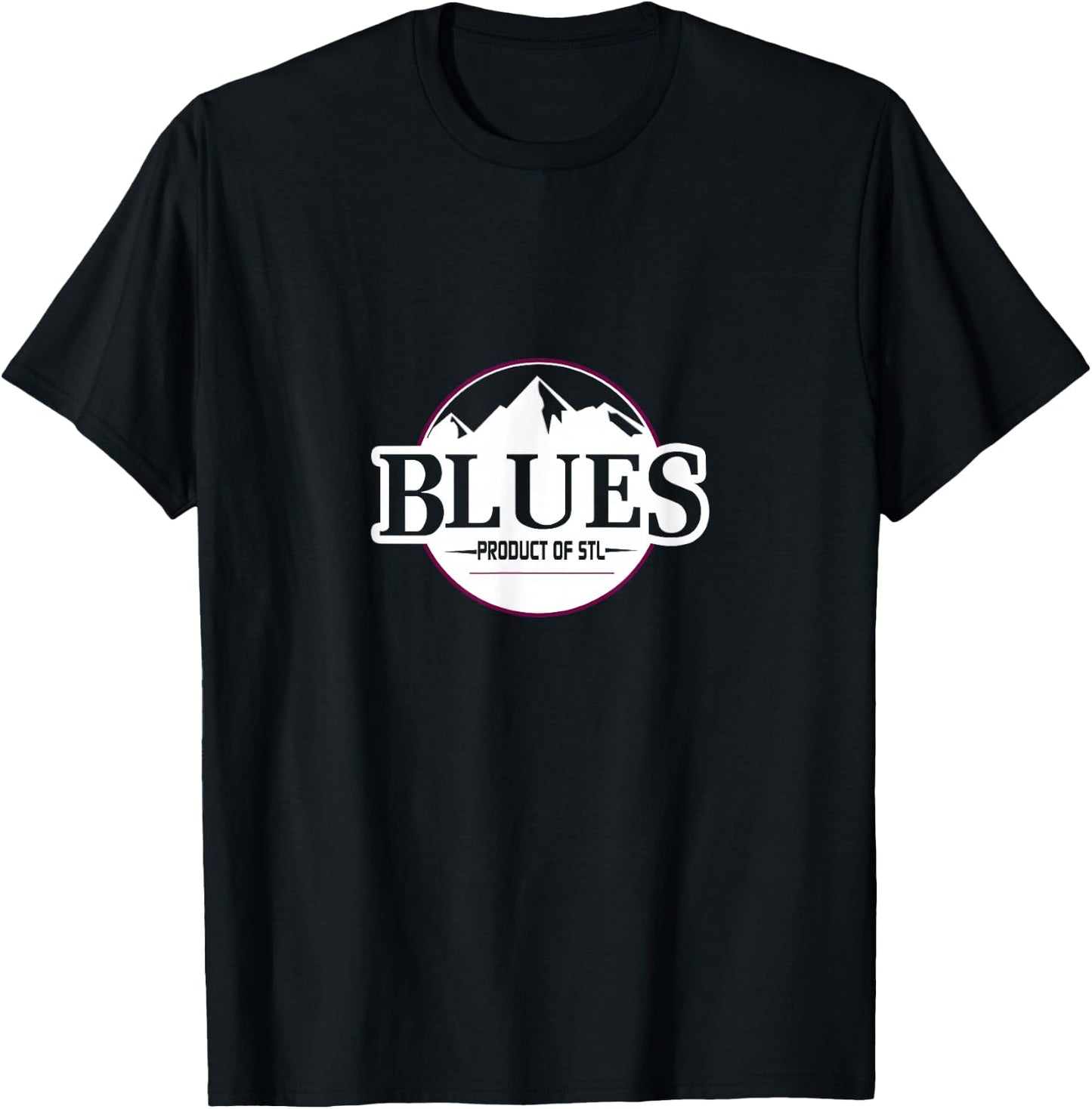 Mountain Blues Homegrown St Louis T-Shirt - T-Shirt | Black