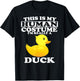 This Is My Human Costume I'm Really A Duck T-Shirt - T-Shirt | Black