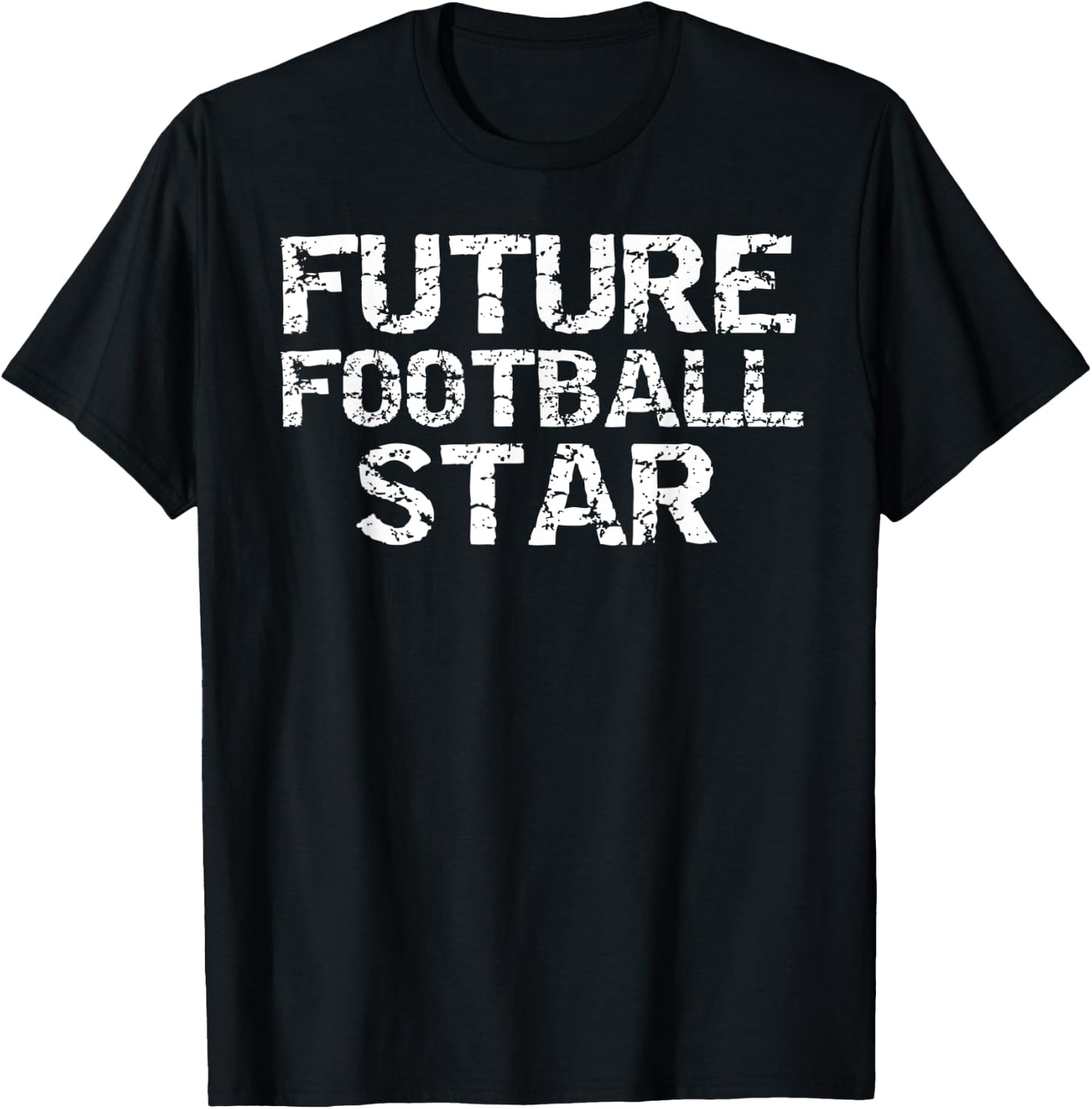 High School Football Apparel for Boys Future Football Star T-Shirt - T-Shirt | Black
