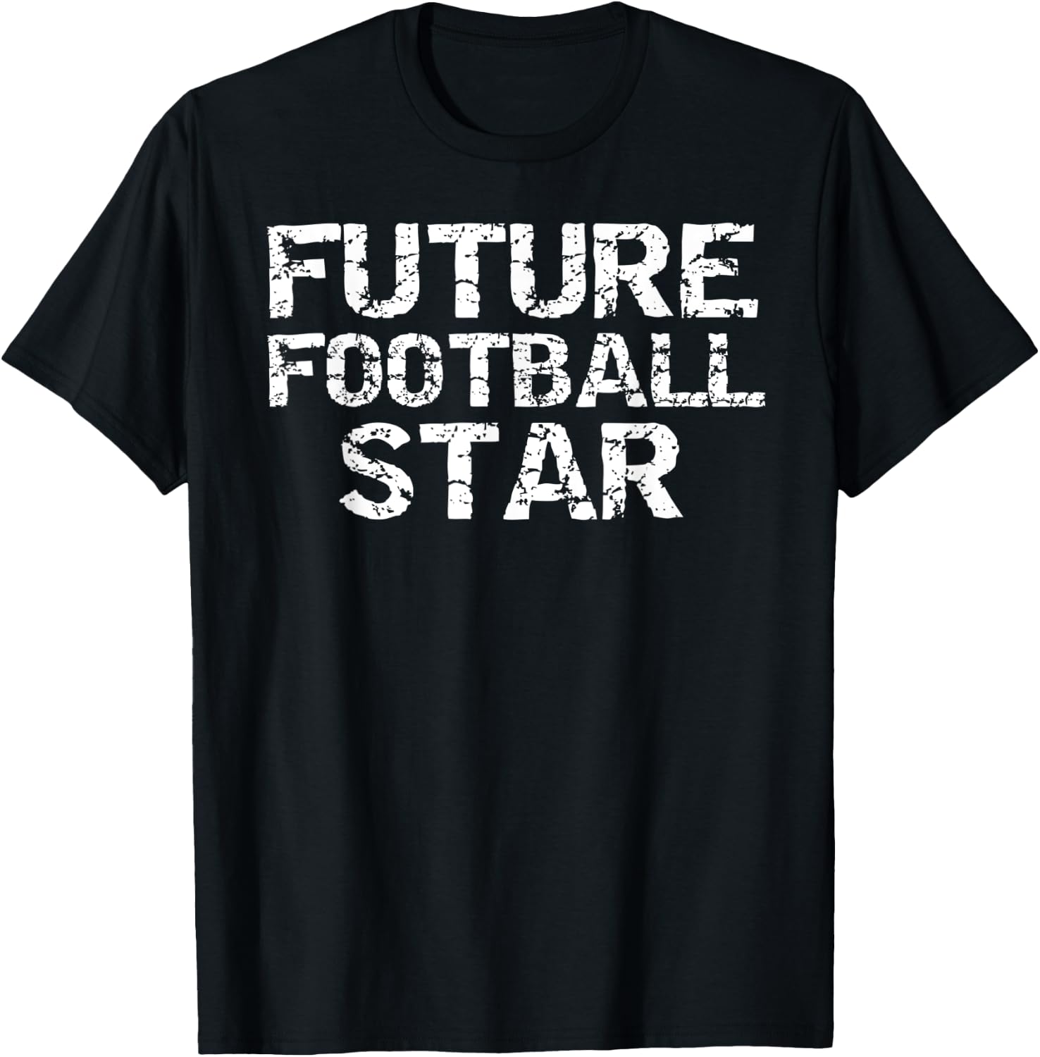 High School Football Apparel for Boys Future Football Star T-Shirt - T-Shirt | Black