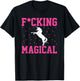 Fucking Magical Fcking As F Fuck Retro Vintage Bday Gift T-Shirt - T-Shirt | Black