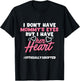 Adoption Announcement Day Family Gifts Mom Heart T-Shirt - T-Shirt | Black