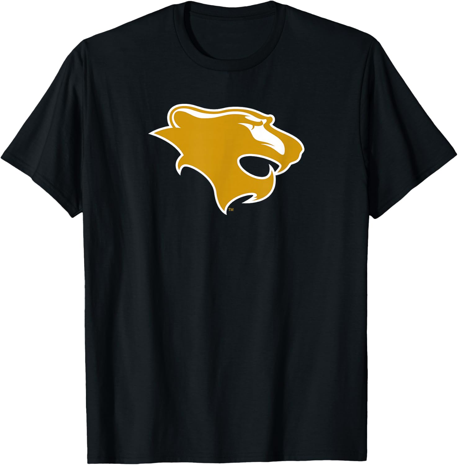 Georgian Court University Lions Primary Logo T-Shirt - T-Shirt | Black