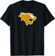 Georgian Court University Lions Primary Logo T-Shirt - T-Shirt | Black
