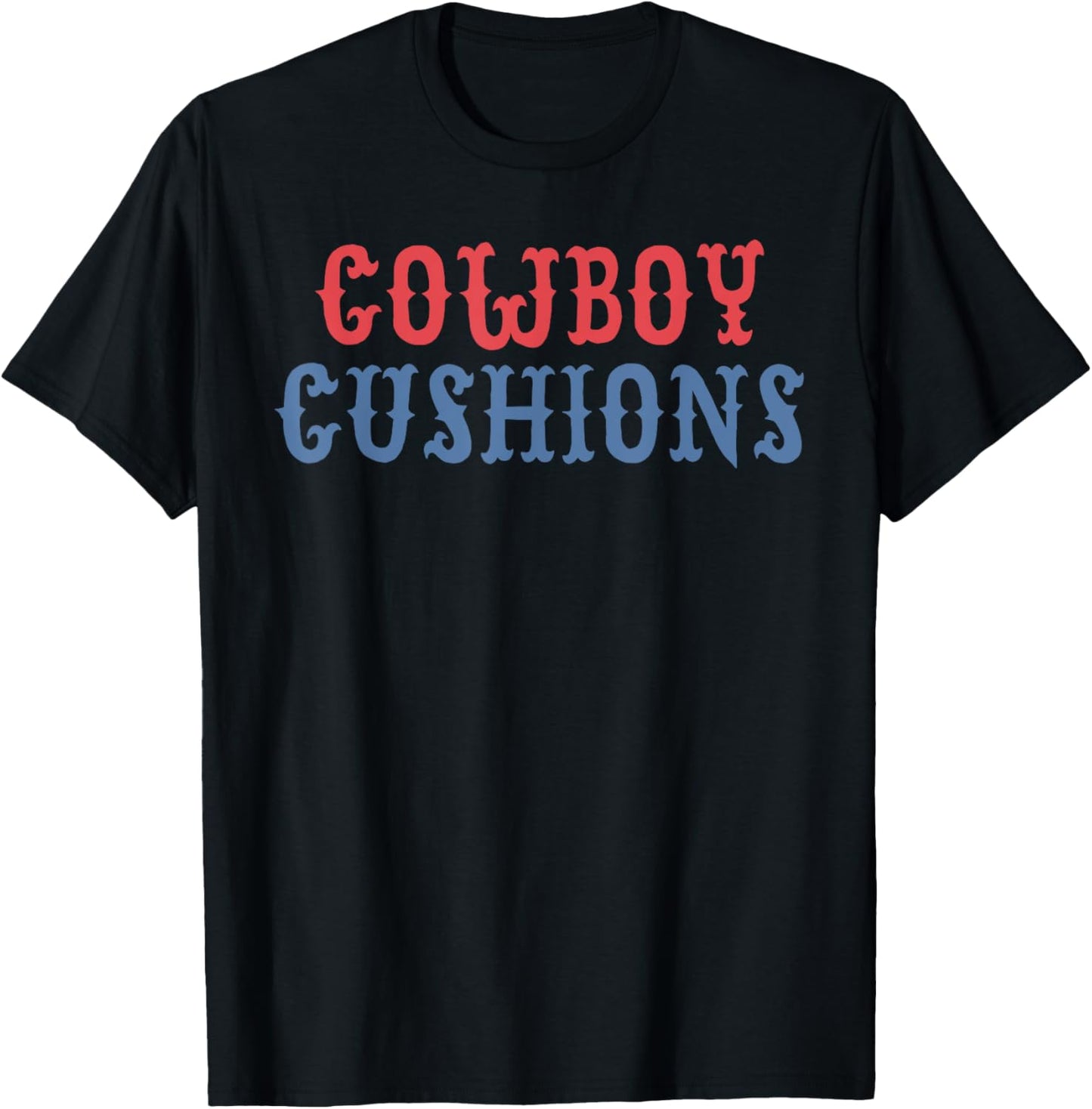 Cowboy Cushions Apparel T-Shirt - T-Shirt | Black