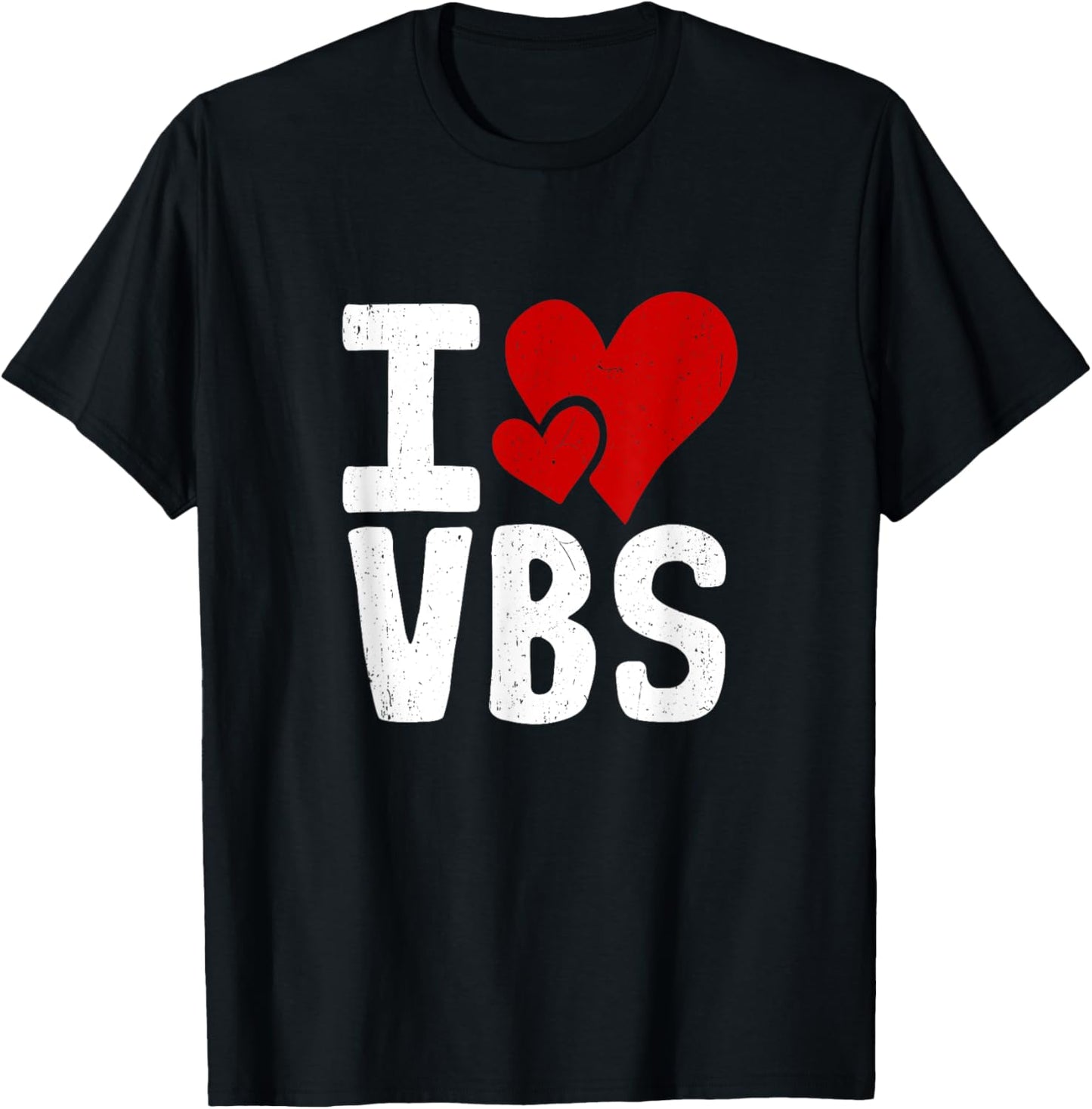 VBS I Love Vacation Bible School Christian VBS Church Jesus T-Shirt - T-Shirt | Black