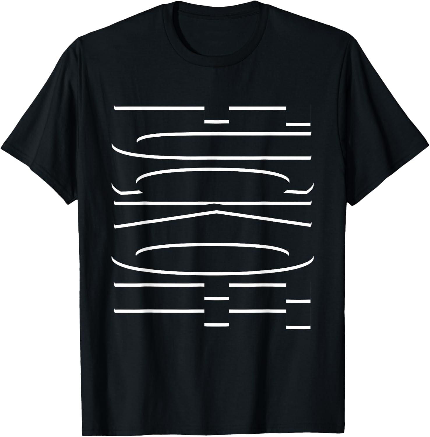F*CK OFF - Hidden Message T-Shirt - T-Shirt | Black