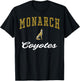 Monarch High School Coyotes C3 T-Shirt - T-Shirt | Black