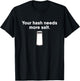 Funny Cyber Security IT Security Teacher T-Shirt - T-Shirt | Black