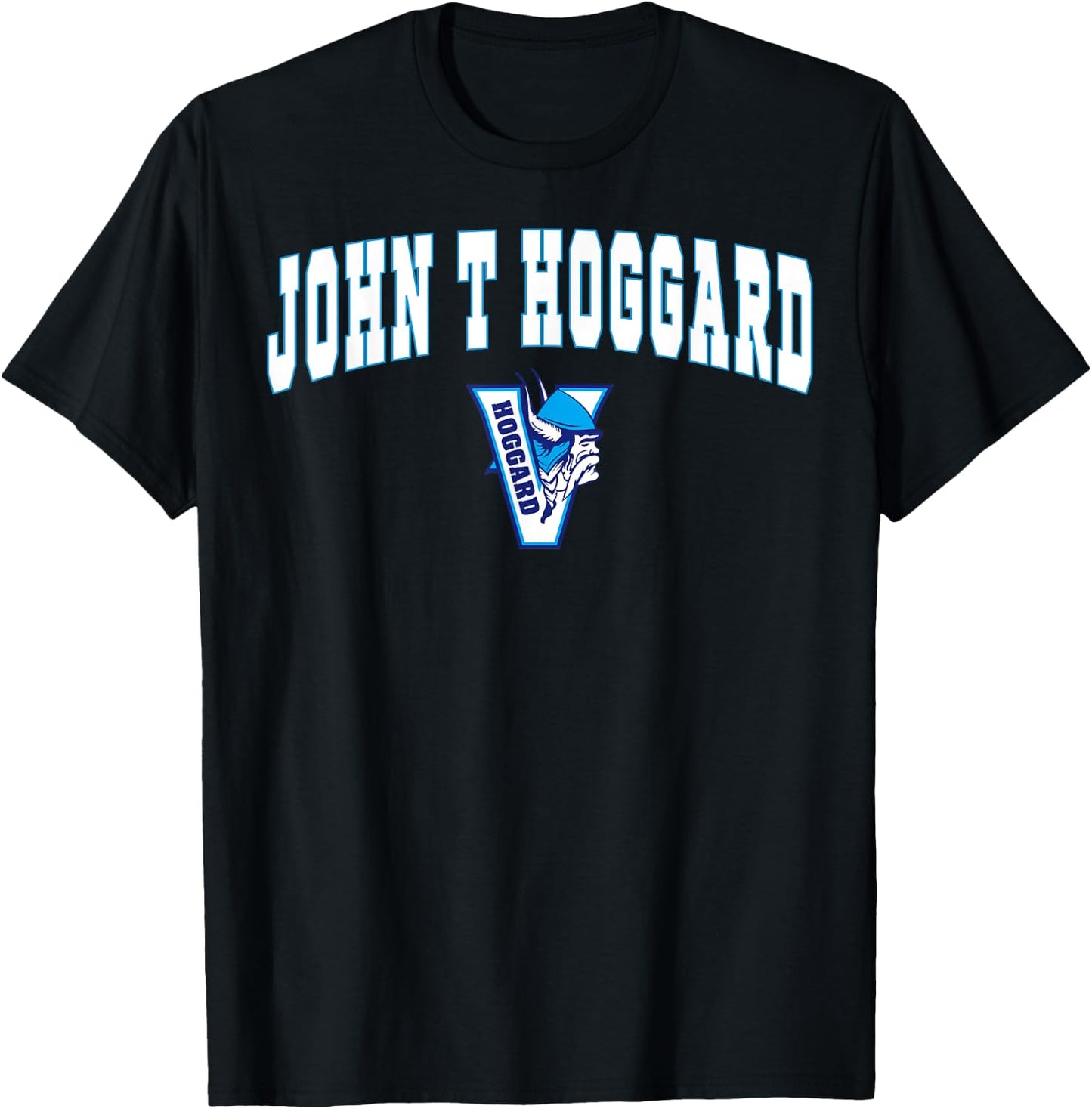 John T. Hoggard High School Vikings C2 T-Shirt - T-Shirt | Black