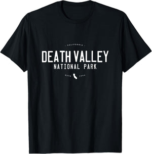 Death Valley National Park California Graphic T-Shirt - T-Shirt | Black