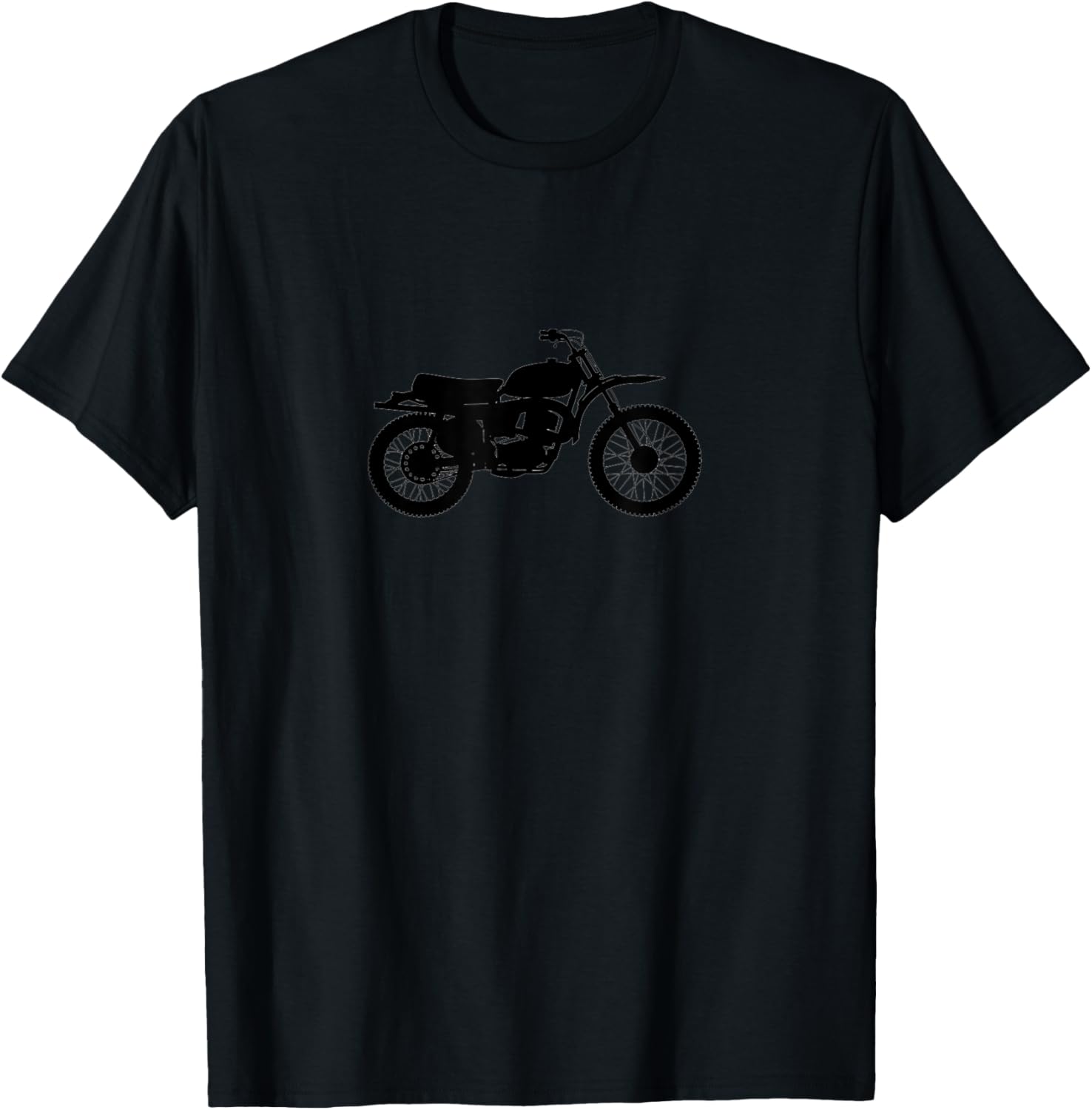 Black Motorcycle T-Shirt - T-Shirt | Black