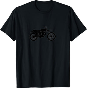 Black Motorcycle T-Shirt - T-Shirt | Black