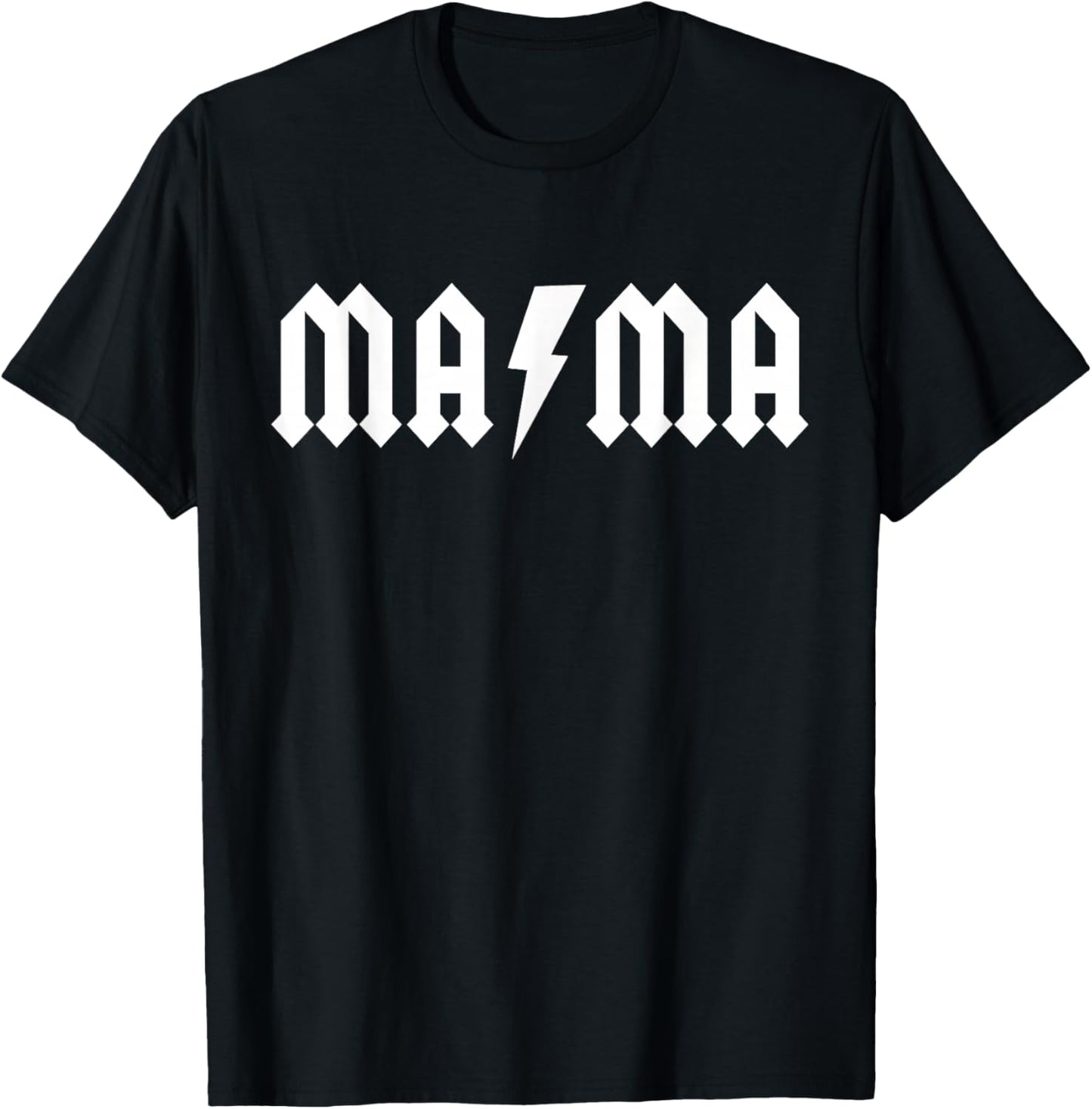 Rock n Roll Mama Birthday Rock Star Matching Family T-Shirt - T-Shirt | Black