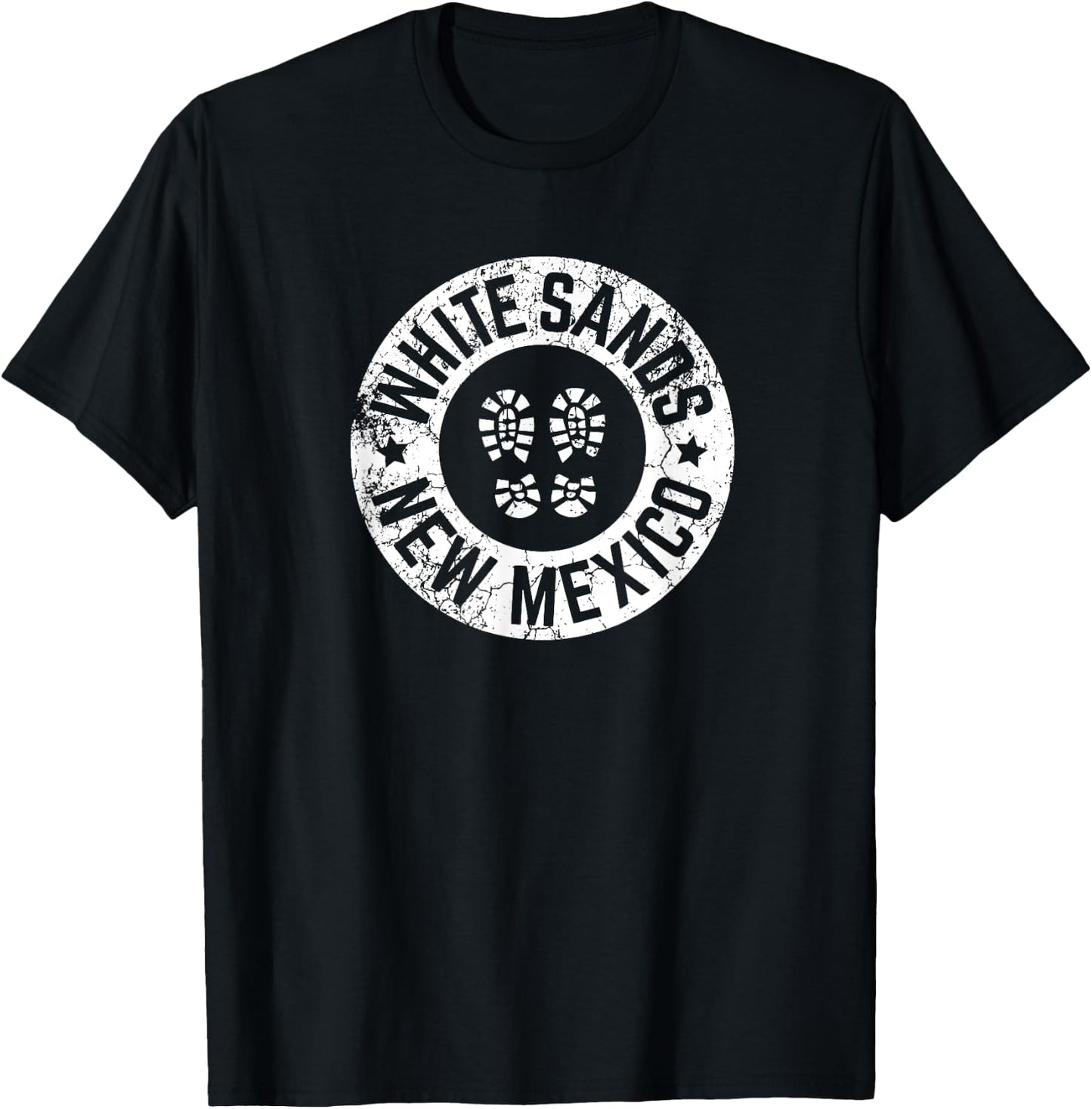 Vintage White Sands National Monument New Mexico Park Sports T-Shirt - T-Shirt | Black