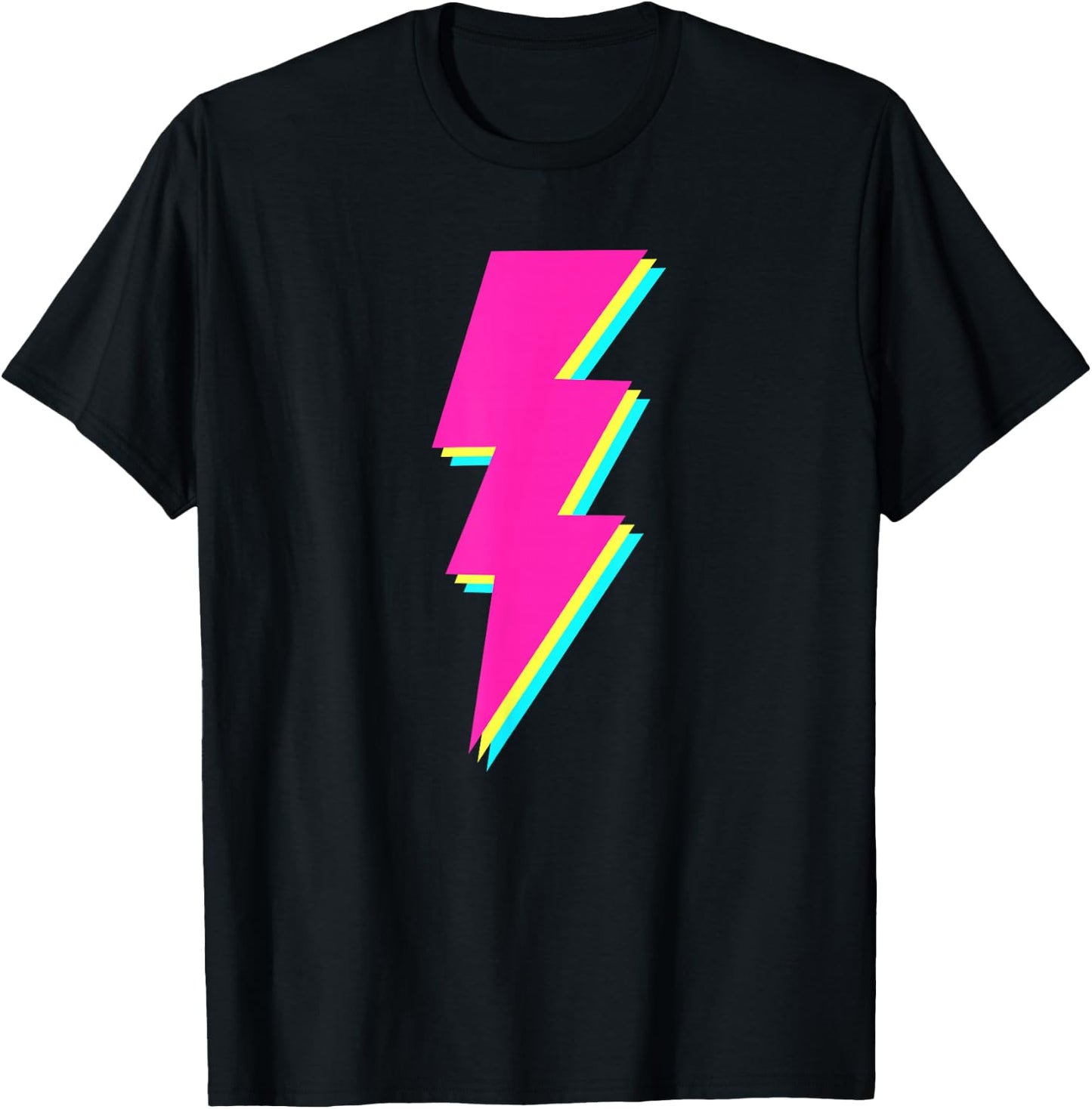 Pink Flash T-Shirt - T-Shirt | Black