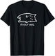 Threadless Fox Shiver Existing Graphic T-Shirt - T-Shirt | Black