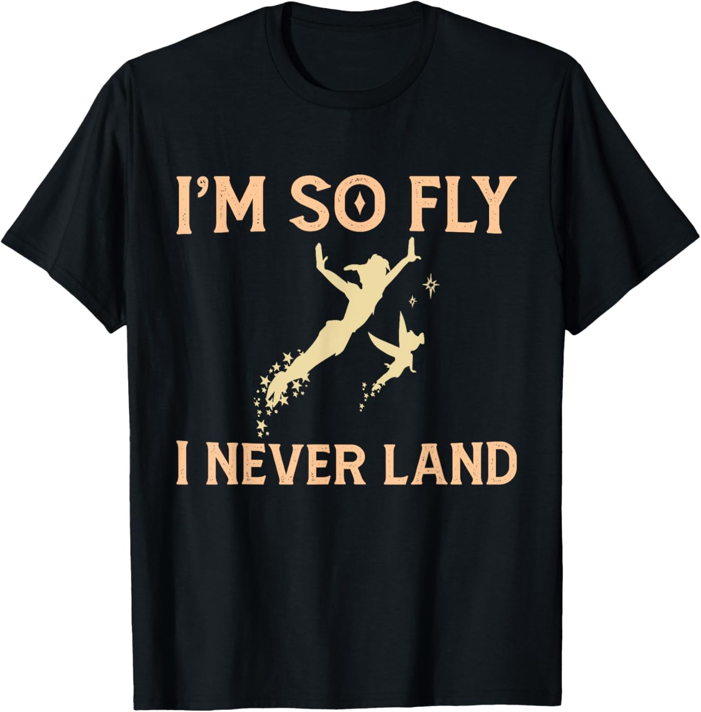 I'm So Fly I Never land Funny T-Shirt - T-Shirt | Black