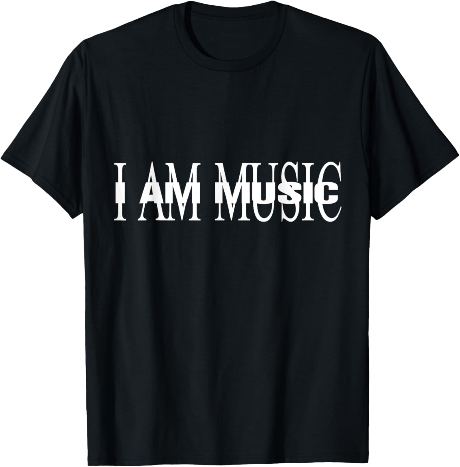I AM MUSIC album T-Shirt - T-Shirt | Black