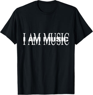 I AM MUSIC album T-Shirt - T-Shirt | Black
