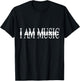 I AM MUSIC album T-Shirt - T-Shirt | Black