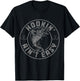 Hookin' Ain't Easy Funny Fishing Fisherman Vintage T-Shirt - T-Shirt | Black