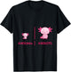 Axolotl Axolittle Funny Gift Aquarium Fans Gift T-Shirt - T-Shirt | Black