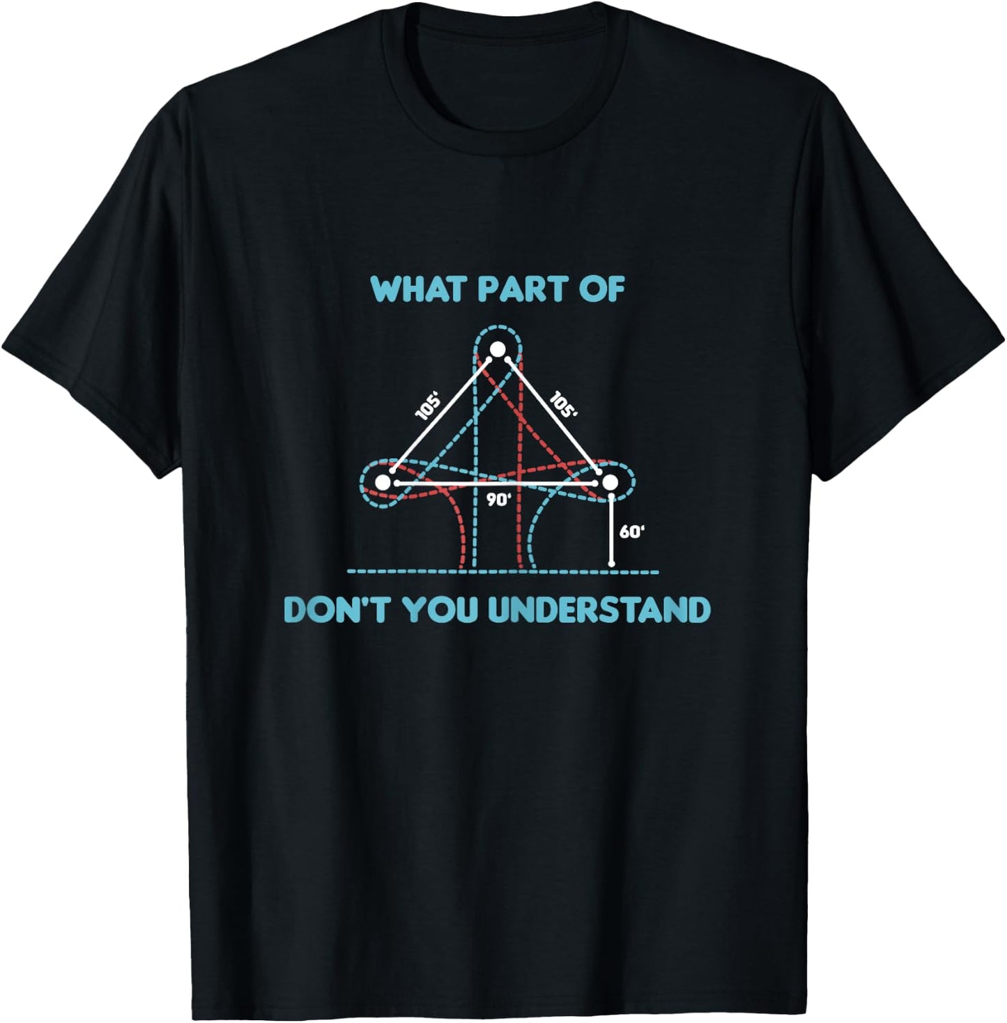 Barrel Racing Horse Riding - What Part Don't You Understand? T-Shirt - T-Shirt | Black