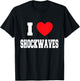 I Love shockwaves T-Shirt - T-Shirt | Black