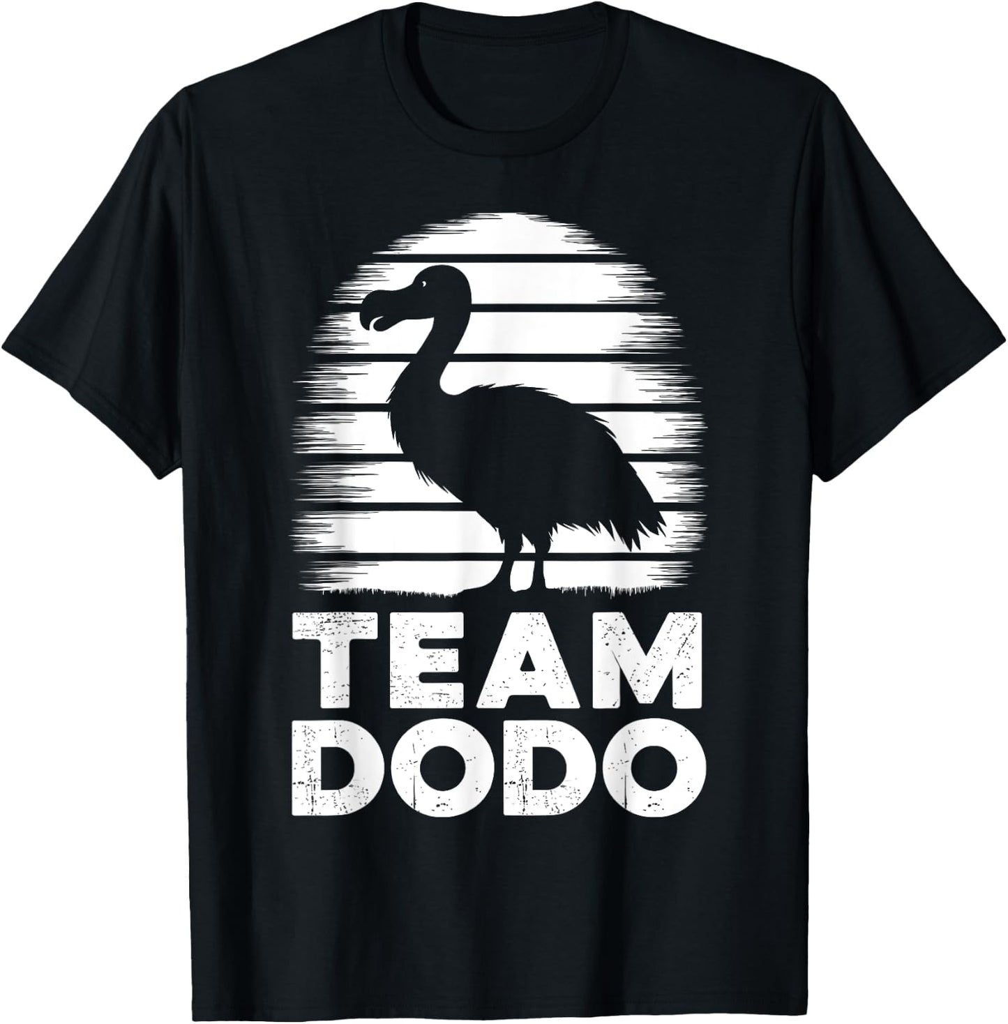 Team Dodo Funny Dodo Bird T-Shirt - T-Shirt | Black