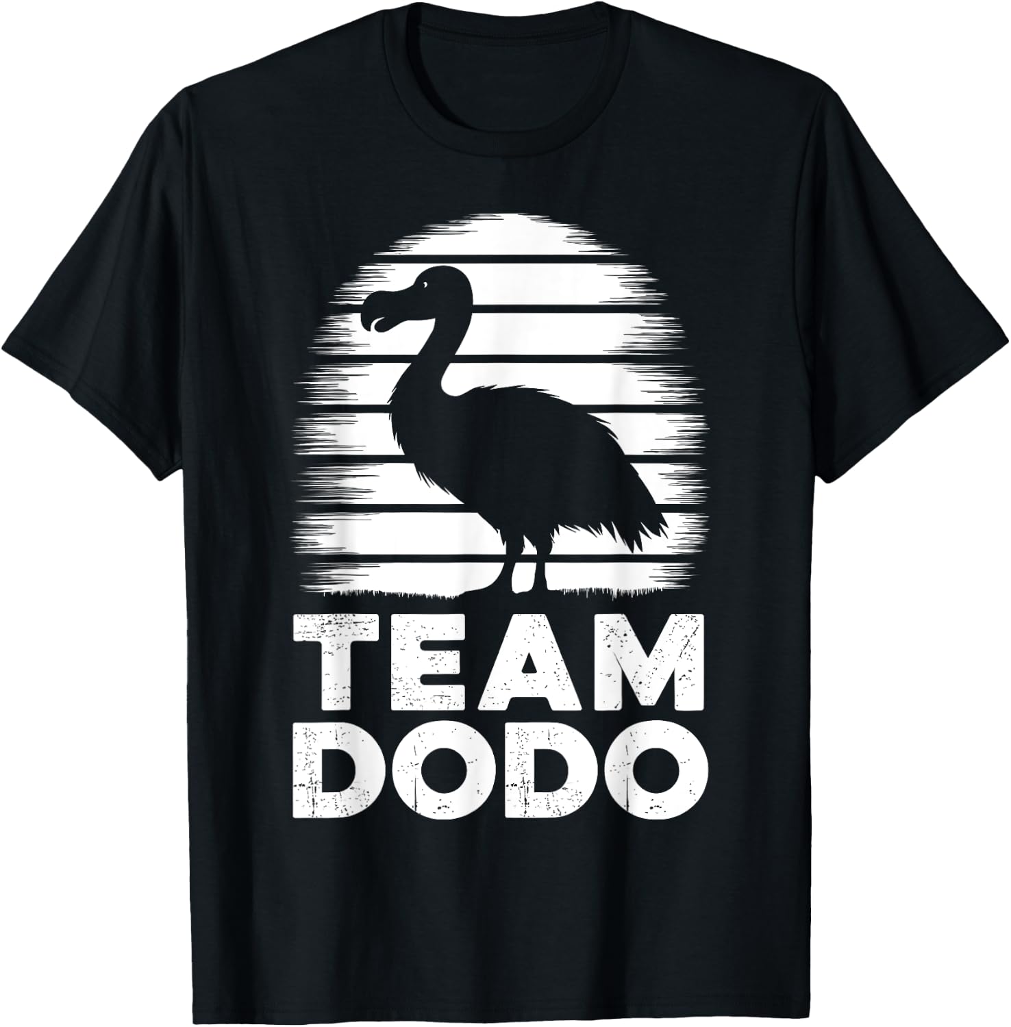 Team Dodo Funny Dodo Bird T-Shirt - T-Shirt | Black