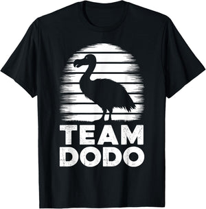 Team Dodo Funny Dodo Bird T-Shirt - T-Shirt | Black