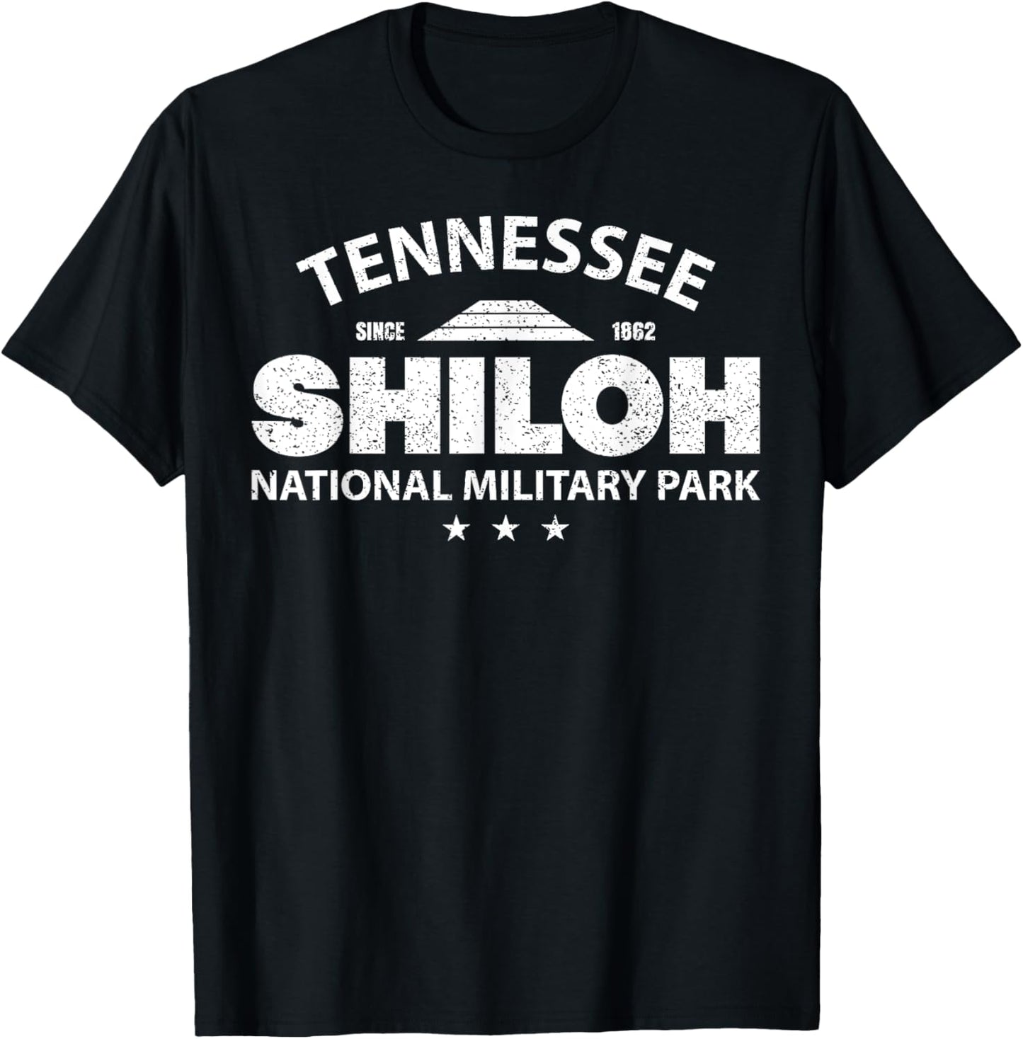 National Park Shirt Shiloh 1862 National Military Park T-Shirt - T-Shirt | Black