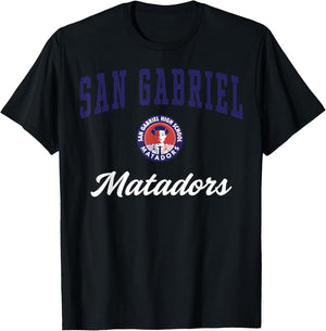 San Gabriel High School Matadors C3 T-Shirt - T-Shirt | Black