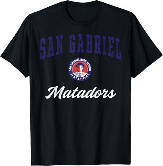 San Gabriel High School Matadors C3 T-Shirt - T-Shirt | Black