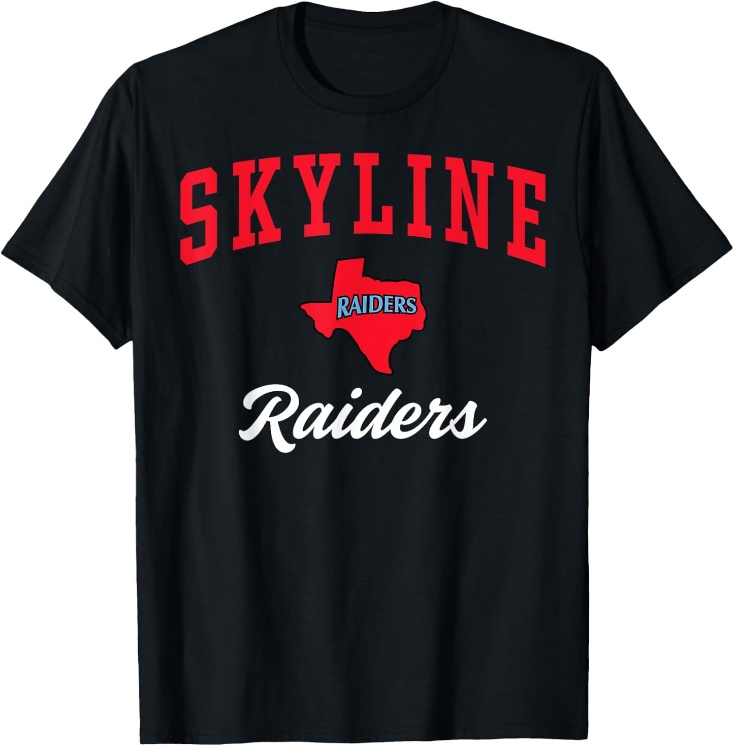 Skyline High School Raiders C3 T-Shirt - T-Shirt | Black
