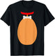 Funny belly dog with bone collar easy DIY halloween costume T-Shirt - T-Shirt | Black
