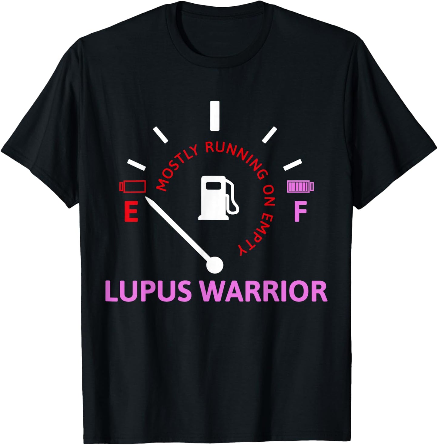 Mostly Running On Empty Lupus Warrior T-Shirt - T-Shirt | Black