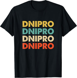 Dnipro Ukraine T-Shirt - T-Shirt | Black