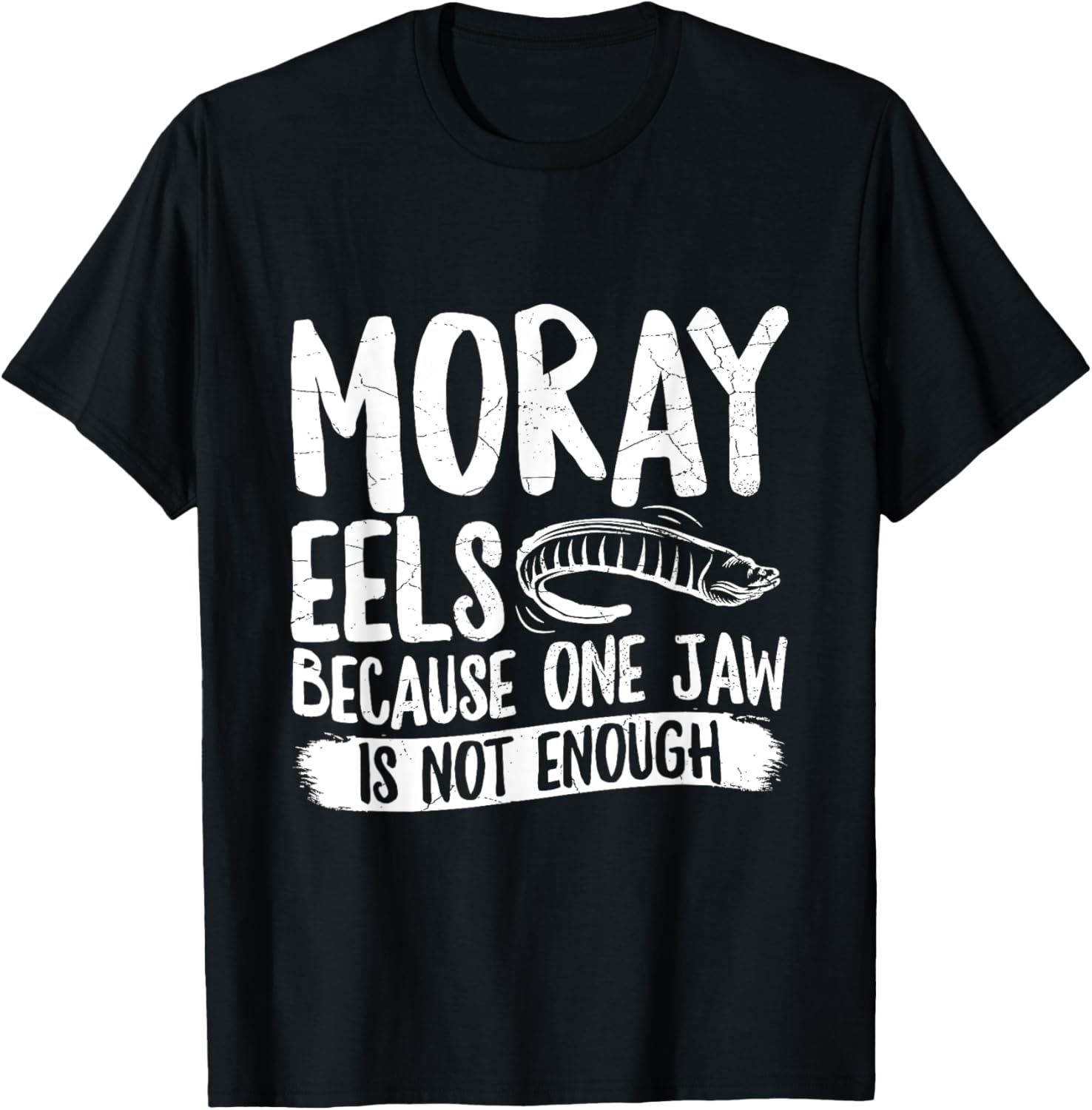 Moray eel Design for a Moray eel lover T-Shirt - T-Shirt | Black