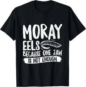 Moray eel Design for a Moray eel lover T-Shirt - T-Shirt | Black