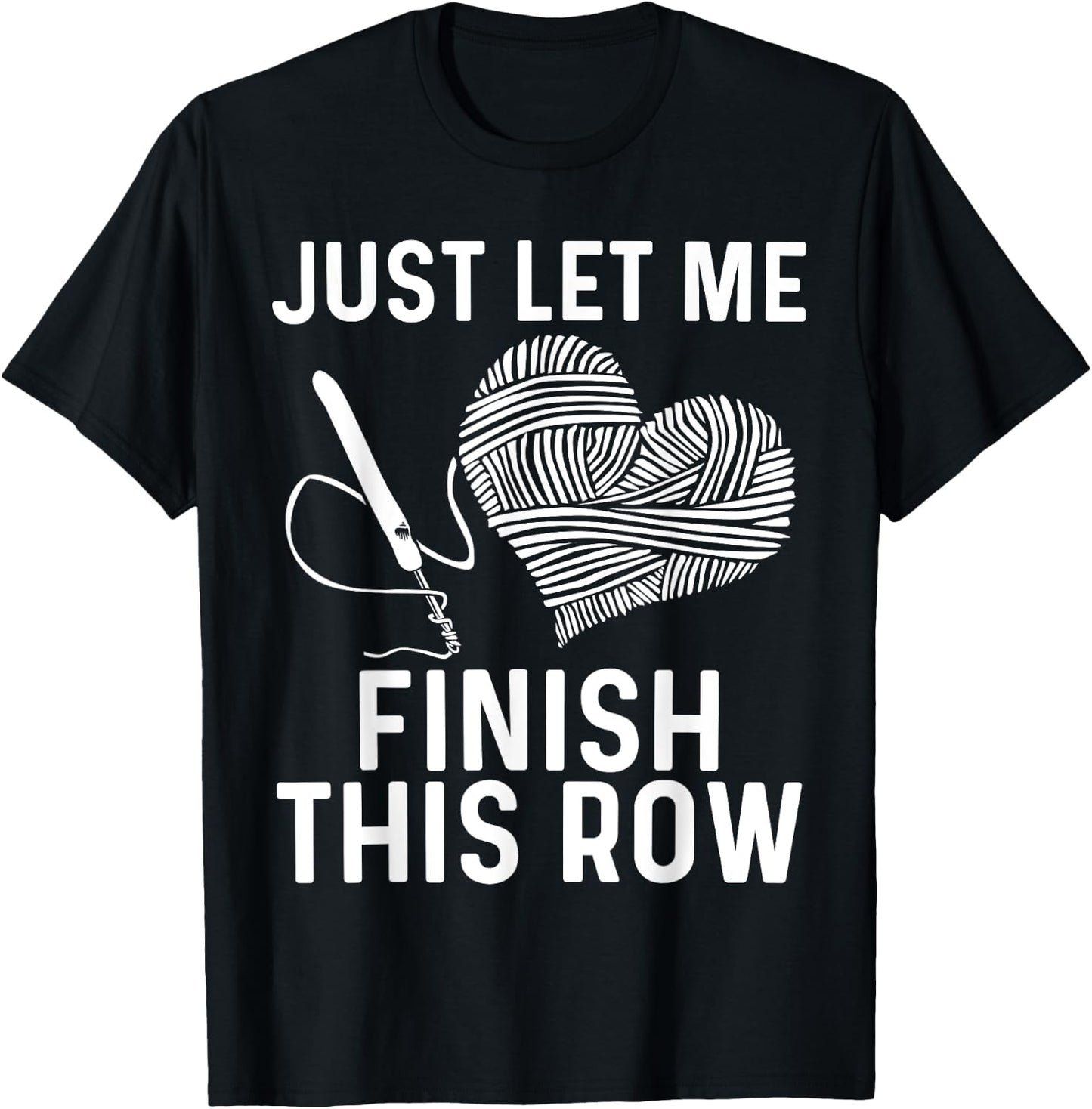 Best Crocheting Art Women Crocheter Crochet Lover T-Shirt - T-Shirt | Black