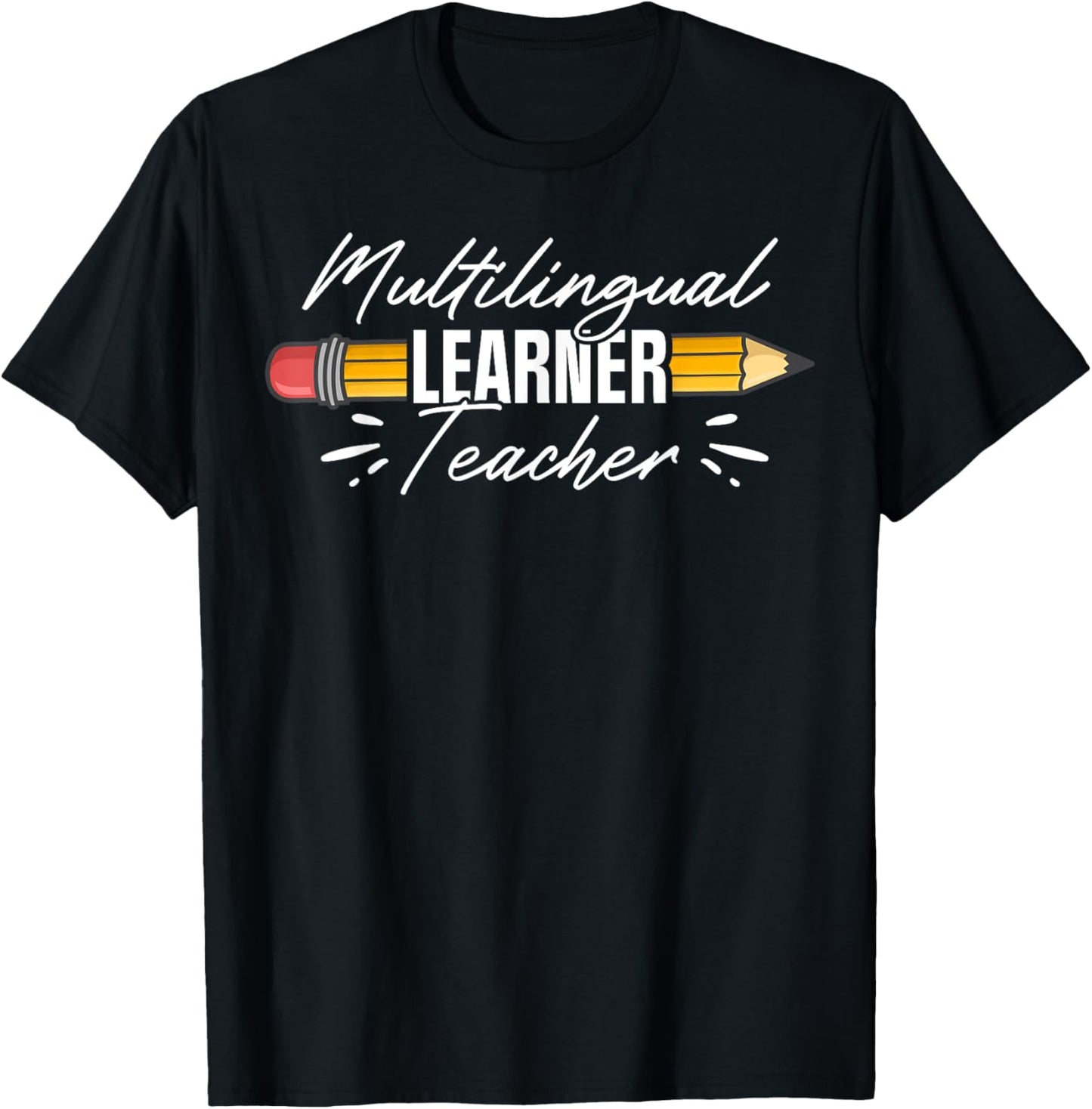 Multilingual Learner Teacher Appreciation Women T-Shirt - T-Shirt | Black