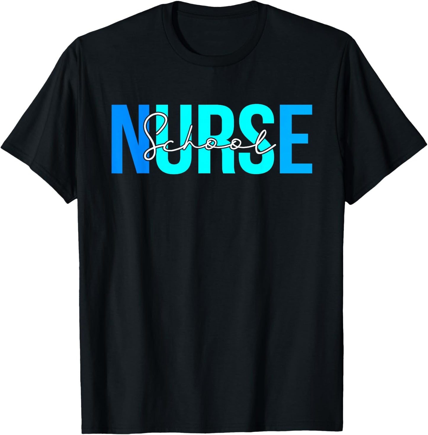 Women School Nurse Gifts For Nursing Apparel T-Shirt - T-Shirt | Black