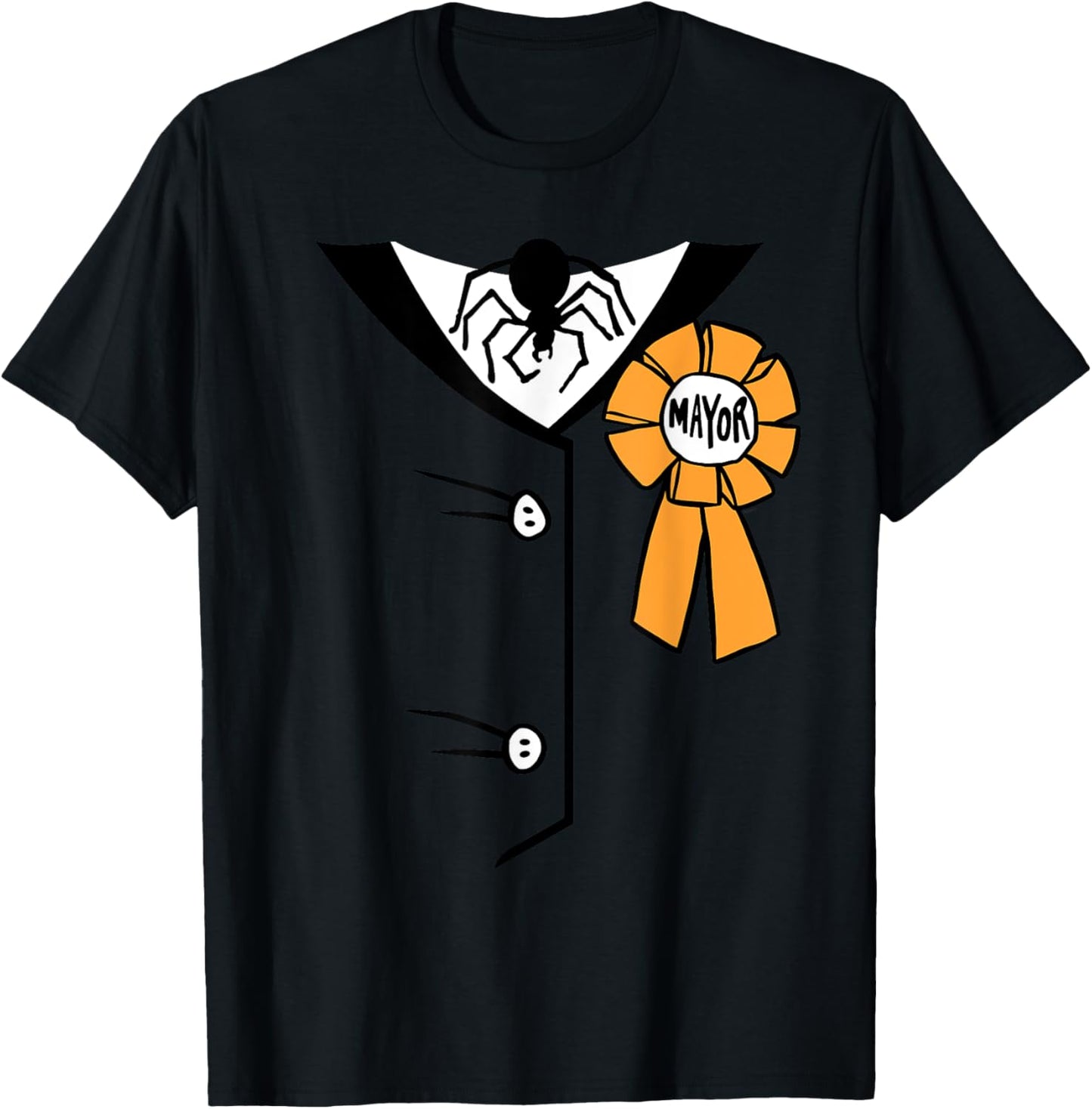 Disney The Nightmare Before Christmas The Mayor Costume T-Shirt - T-Shirt | Black