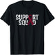 Support Squad Hirschsprung’s Disease Awareness T-Shirt - T-Shirt | Black
