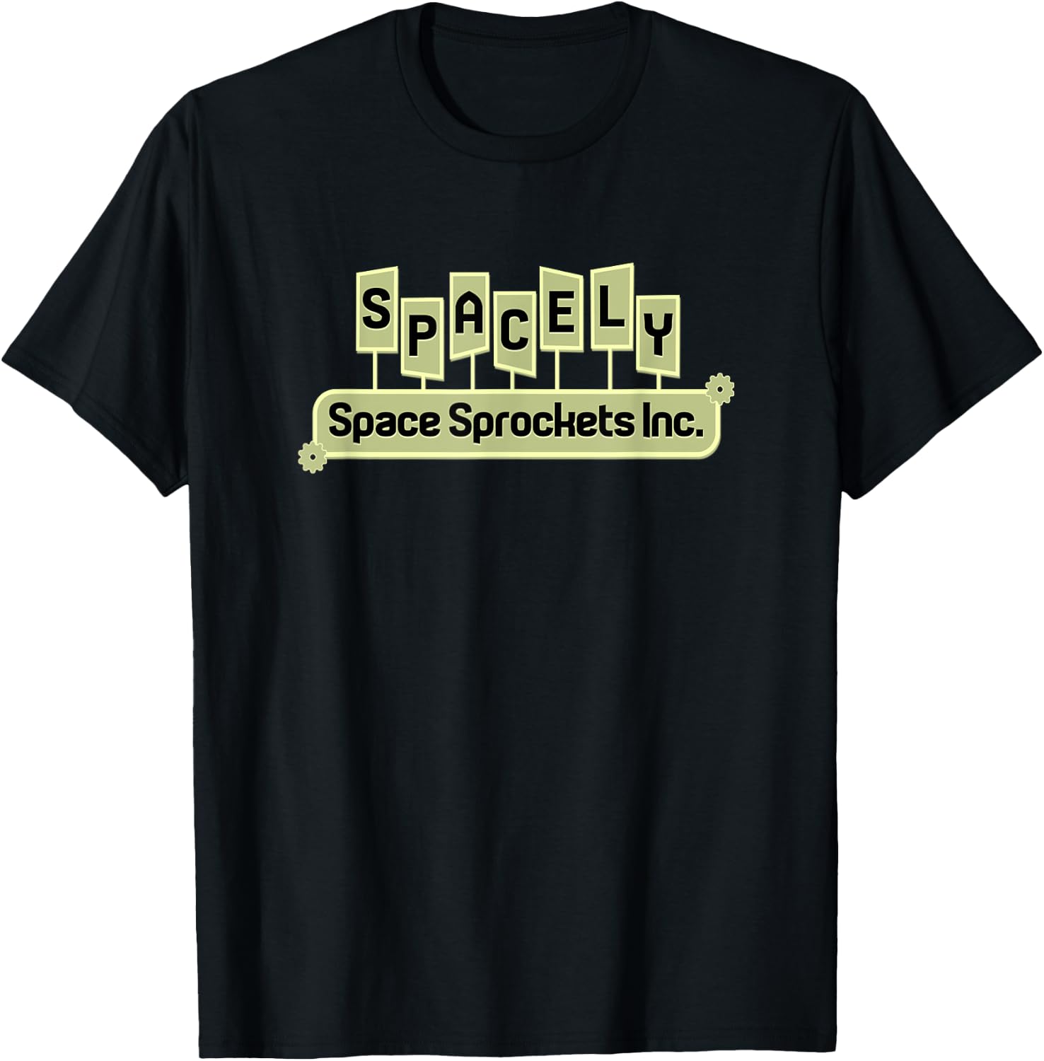 Funny Spacely Sprockets Classic Cartoon T-Shirt - T-Shirt | Black