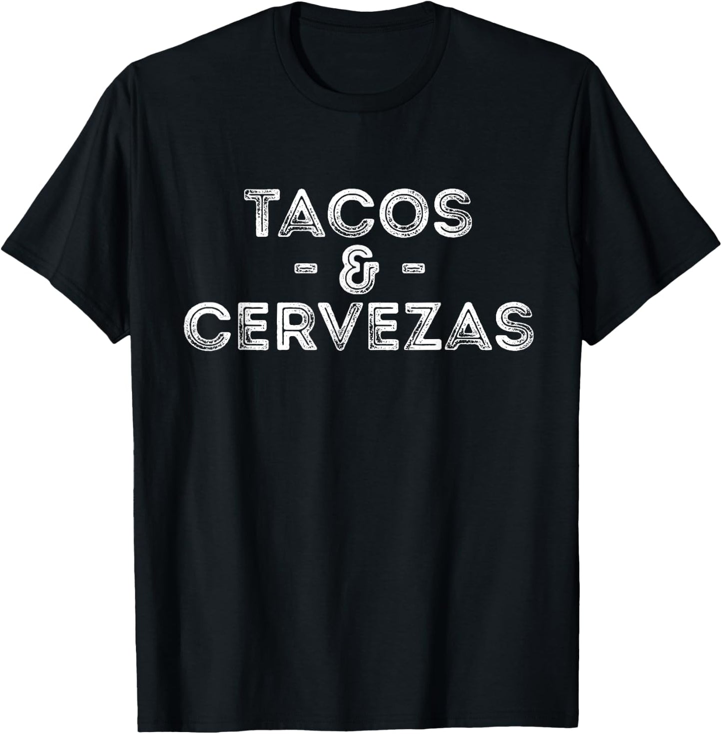 Mexican Beer Taco Gifts 2.1 Tacos & Cervezas Vintage -Adults Black 3X-Large Short Sleeve T-Shirt - T-Shirt | Black
