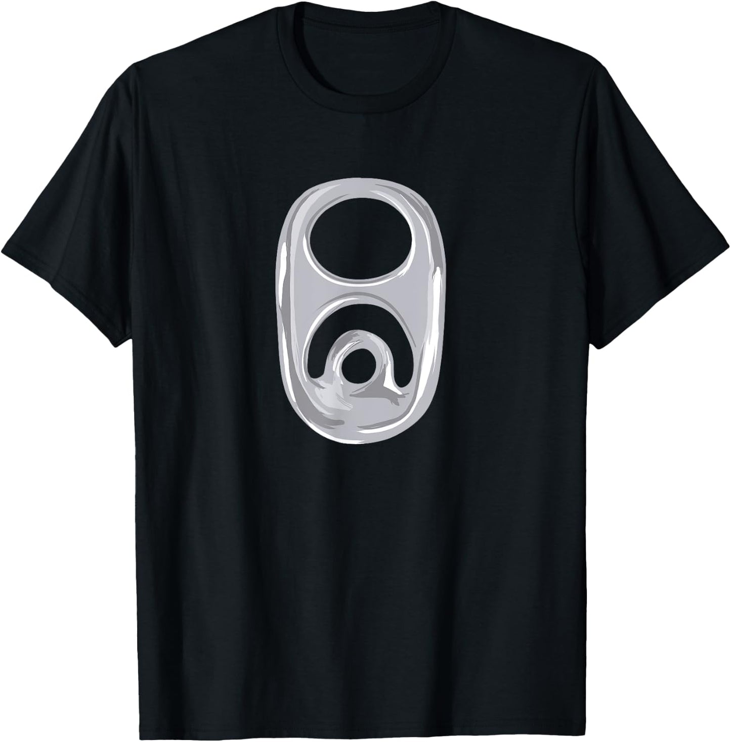 Aluminum soda can tab T-Shirt - T-Shirt | Black